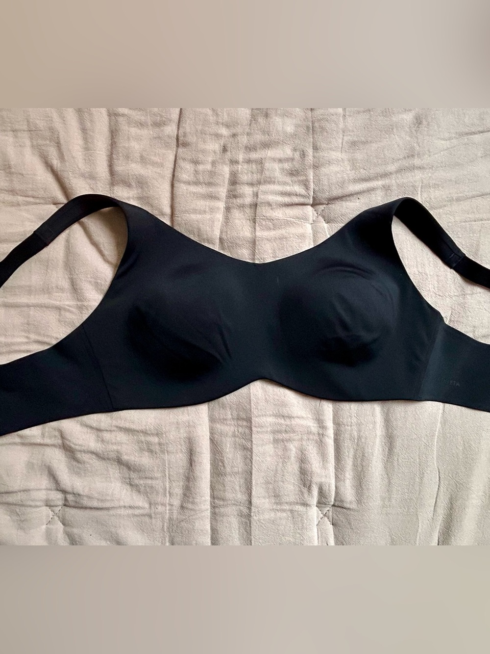 Athleta Stride Rite Black Sports Bra 36DD - Picture 3 of 7